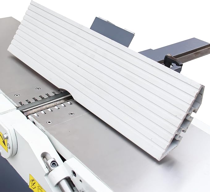 KAKA INDUSTRIAL WDP-4010, 10 inch Width,Woodworking Planer with Built in Mobile Base and Helical Cutterhead, 220V Motor