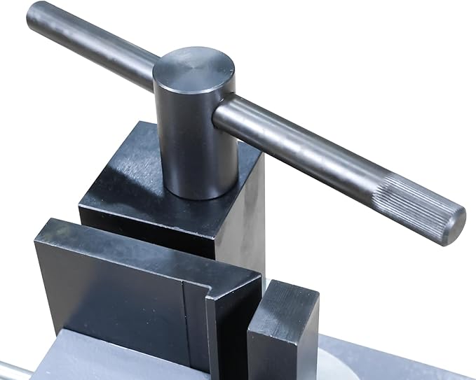 KAKA INDUSTRIAL Universal Bender, 120 Degree Manual Metal Bender, Strip Steel, Flat Steel, Round Steel, Angle Steel Rod Bender, Hot and Cold, Bar Bending Machine with Detachable Bending Lever UB-100A