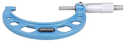 Accusize Industrial Tools EG00-0004 Ultra-Precision Outside Micrometer, 3-4 in