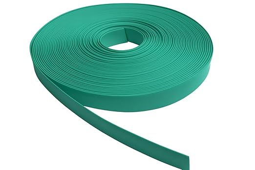 Kable Kontrol Heat Shrink Tubing - 3/8” Inch - 100' Ft Long, Green Polyolefin - 2:1 Industrial Shrink Tube & Cable Sleeve for Electrical Wire Insulation - Rated for 600 V
