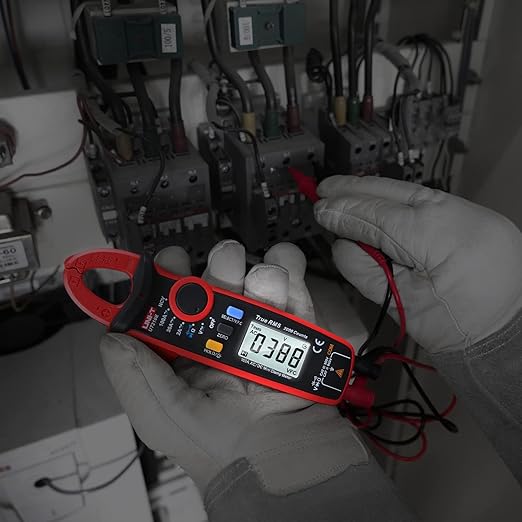 UNI-T UT210e Digital Clamp Meter AC DC Amp Meter Clamp Multimeter True RMS 2000 Counts Voltmeter Continuity Tester Capacitor HVAC Tool Multi Tester