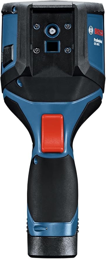 BOSCH GTC400C 12V Max Connected Thermal Camera, Includes 2 Ah 12V Max Lithium-Ion Battery & Charger, USB Cable, & Soft Pouch