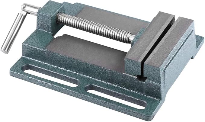 6 Inch Opening Size Drill Press Vice, Heavy Duty Machine Vise Tool for Milling and Drilling