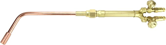 SÜA - Heavy Duty Oxy-Fuel Torch Replacement for Victor with Check Valves + Cutting & Heating Tips (Acetylene)