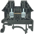 Dinkle Black DK2.5N-BK DIN Rail Terminal Block Screw Type UL 600V 20A 12-22AWG, Pack of 100