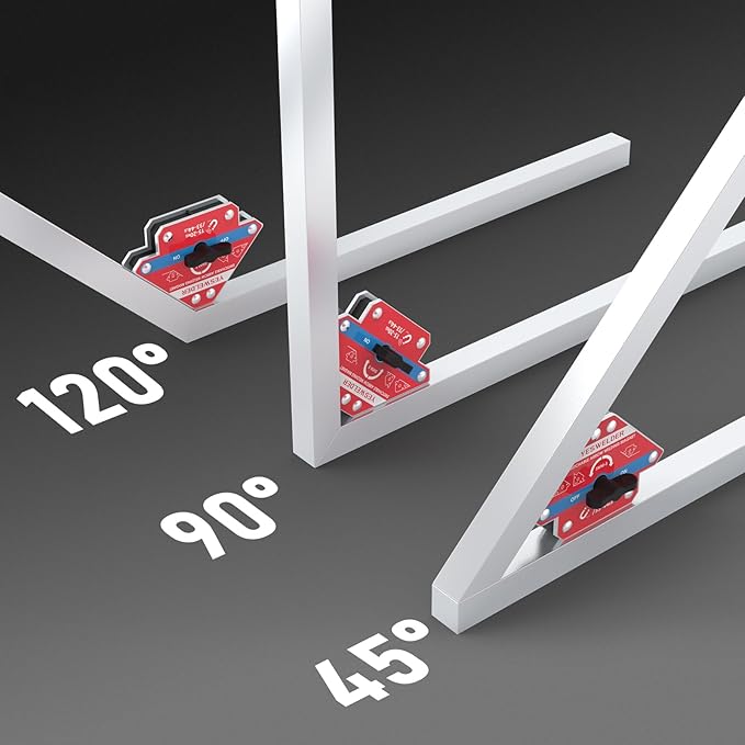 YESWELDER Switchable Arrow Welding Magnet 33-44LBs On/Off Switch Arrow Magnetic Welding Holder