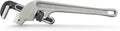 MAXPOWER 18-inch Pipe Wrench, Heavy Duty End Pipe Wrench Aluminum 45 Degree Angled Plumbing Wrench