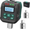 1/2-Inch Drive Digital Torque Adapter, 2.2-44.2 ft-lb (3-60 Nm), ±2% Accuracy - Electronic Torque Meter Gauge & Checker with Buzzer & LED Alerts for Automotive, Motorcycle, Bicycle Repair