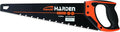 Tools 18" (455mm) Pro Hand Saw – #65 Mn Steel Blade, Heat Treated, HRC >54 Teeth Hardness, 3-Sided Grinding Teeth, Soft TPR Handle