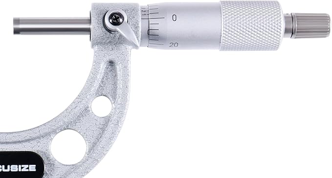 Accusize Industrial Tools 0-4 inch x .0001'' Ultra-Precision M-Type Outside Micrometers Carbide Tipped 4 Pc Set, EG00-0904