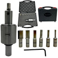 ASSORTS Precision Rotary Broach with MT2 Shank (M10 x 1.5 Drawbar Thread) & 7-Piece HSS Hex Punch Set – Ideal for CNC, Lathe, Milling & Drilling Machine