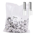 Fidioto AWG6 Wire Ferrules Terminals, 250pcs AWG6 Terminal Connector Wire Insulated Cord Pin Ends Terminals for Electric, Industrial, Chemical Industry, Power Control System, etc.