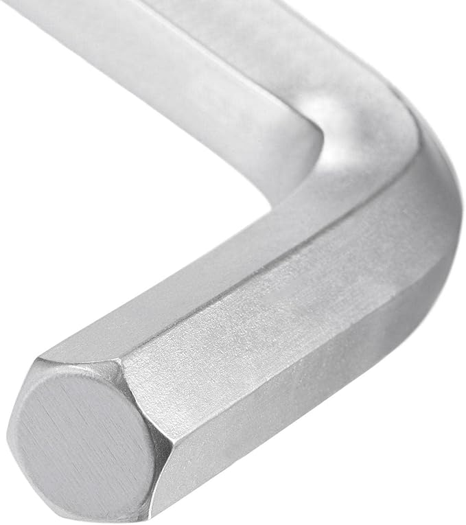 TOP-VIGOR 1Pc 12mm Ball End Hex Key Wrench, L Shaped Long Arm Allen Wrench for Household DIY, Professional Machine Repairing, CR-V