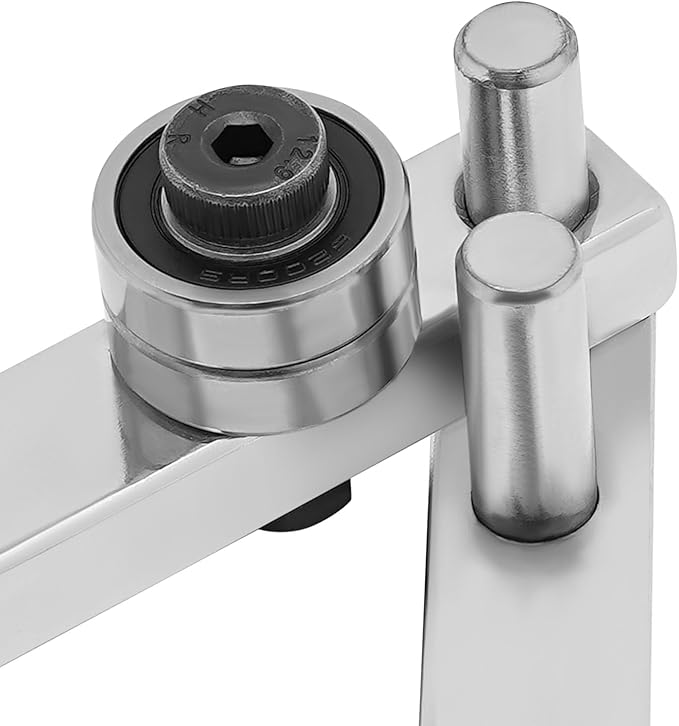 Manual Rod Benders Metal Bending Machine, Heavy-duty Manual Rebar Bender 180° Adjustable Bending Hand Tools with Maximum Bendable Diameter 8mm for Bend Steel, Copper, Aluminum