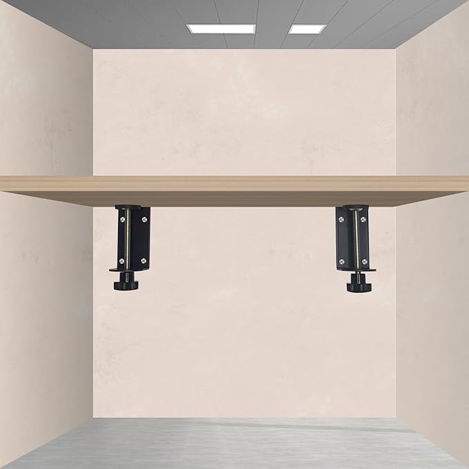 3 inch C-Clamp with Four Small Holes in the back, 6-Pack Adjustable Desk C Clamps for Range 0.35"~3.37", Versatile Clamp for Brake, Parts Assembly, Fastening, Welding, Woodwork, Metal Work