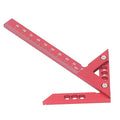 Center Finder Woodworking, Center Finder Tool, 45 Degree Scribe Tool, Aluminum Alloy Round Bar for Wood, Precise Measurements, Drill Press
