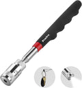 Magnetic Telescoping Pick Up Tool, Preciva Magnetic Picking Tool with LED Flash Light Retriever Wand 19.5to 68 CM Telescopic Magnet Stick(ONE PACK)