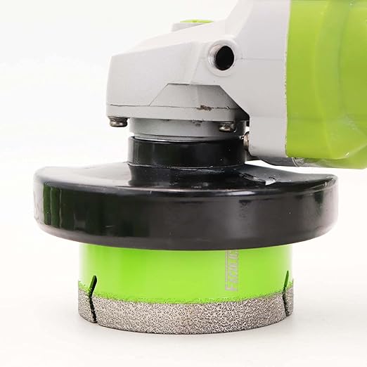 Diamond Core Drill Bit,2pcs Diameter 4 inch 100mm Thread 5/8-11,Vacuum Brazed Dry Wet Hole Saw for Porcelain Tile,Granite,Marble,Concrete,Masonry,Brick