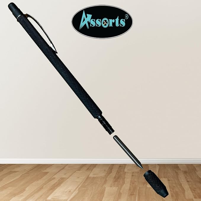 ASSORTS Quality Carbide Point Tipped Scribing Pen Tool Scriber Craft Tool-Knurled Body