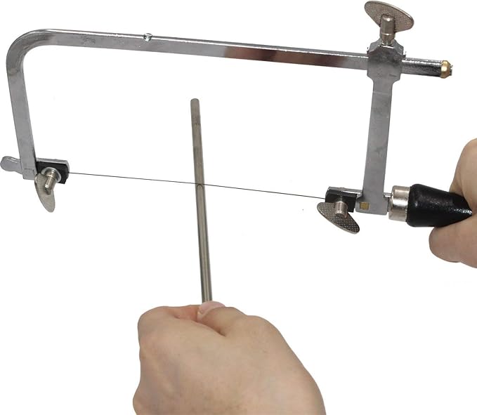 Jeweler's Saw Frame Adjustable with 144 Blades Professional Jewelry Making Kit