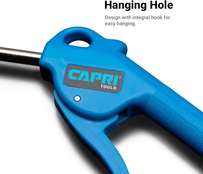 Capri Tools 5 in. Air Blow Gun with Rubber Tip, 2-Pack