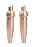 LISSAM 0-1-101 Acetylene Cutting Torch Tip – Compatible with V-Style Heavy Duty Torch (2-Pack)