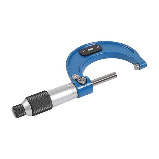 HFS(R) 1-2" Range Outside Micrometer - Ultra-High Precision, 0.0001" Graduation