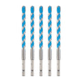 toolant 1/2" Concrete Drill Bit Set & Masonry Drill Bit Set, Shockproof Hex Shank Hammer Drill Bit Set for Glass/Brick/Plastic/Cement/Tile, Industrial Strength Carbide Drill Bit Tip 1/2" Box of 5