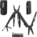 NexTool Multitool, 11 in 1 Multi Tool with Needle Nose Pliers, Scissors and Screwdriver Bits, Stainless Steel Multi Tool Pocket Knife with Safety Locking for Camping,Fishing,Hiking, Mens Gifts Unique