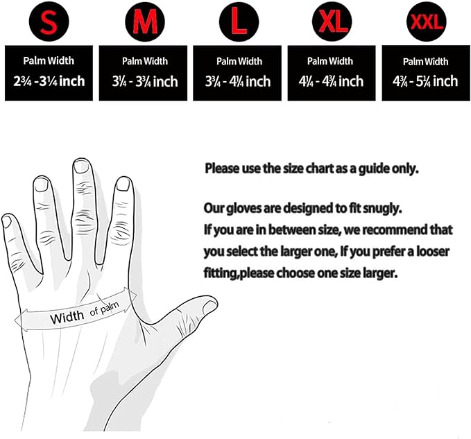 DULFINE Safety Work Gloves PU Coated for Men and Women-12 Pairs,Red Seamless Knit Glove with Two Fingers Touchscreen,Ideal for General Duty Work (Large)