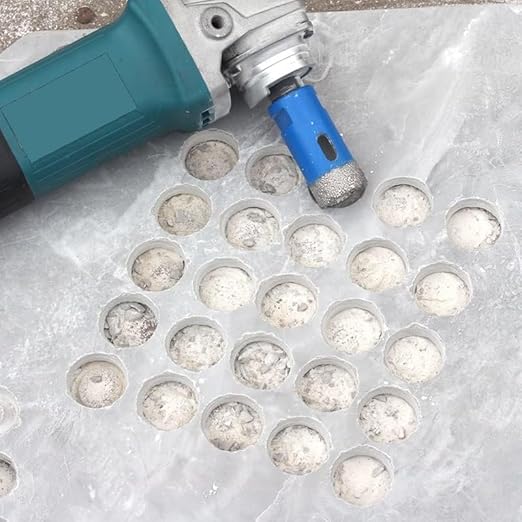 Drilax Pro Series 1-1/2 Inch Diamond Hole Saw for Angle Grinders | 1-3/8" Depth | 5/8"-11 Thread | Ideal for Shower Valves, Handles, Drain Pipes & Dry Drilling | Long Life