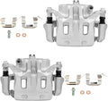 cciyu Front Left & Right Brake Calipers Assembly w/Bracket 19B2870 19B2871 For Infiniti 2006-2019,For Nissan 2009-2020