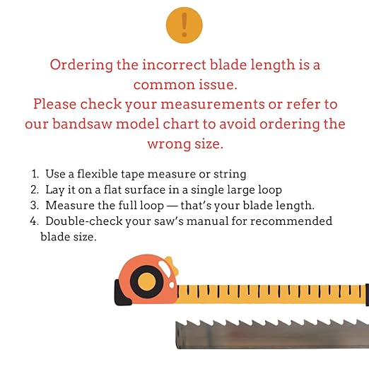 Meat Band Saw Blade Bone (106 inch)