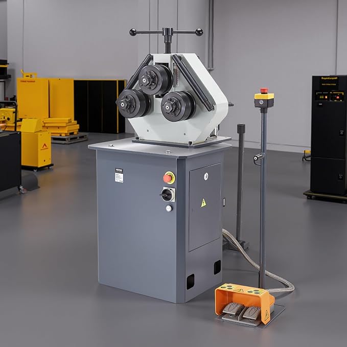 VEVOR 750W Electric Roll Bending Machine, 3-Roller