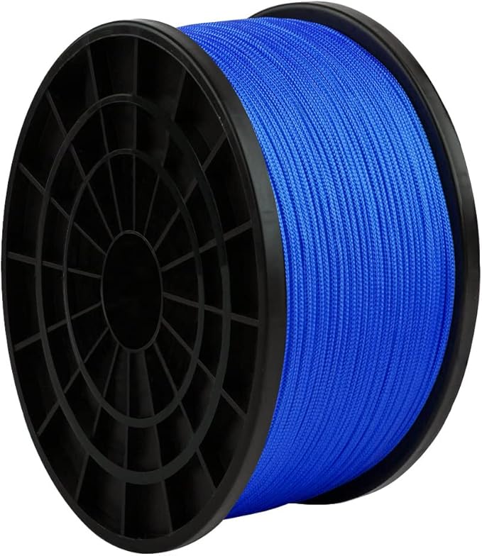 HERCULES Type III Paracord 550 Paracord Rope Parachute Cord, 100' Royal Blue for Survival Rope, Survival Cord