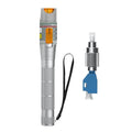 Fiber Visual Fault Locator 50KM with FC/LC Adapter Kit, VFL Include Single Mode 9/125um FC Male to LC Female Connector, Red Light Pen for CATV Telecommunications Engineering Maintenance