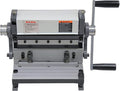 KAKA INDUSTRIAL Metal Brake,8-inch, 3-In-1 Combination Shear Brake Roll Machine,20-Gauge Shear, 90° |Slip Roll Machine for Bending Rolling 3-IN-1/8