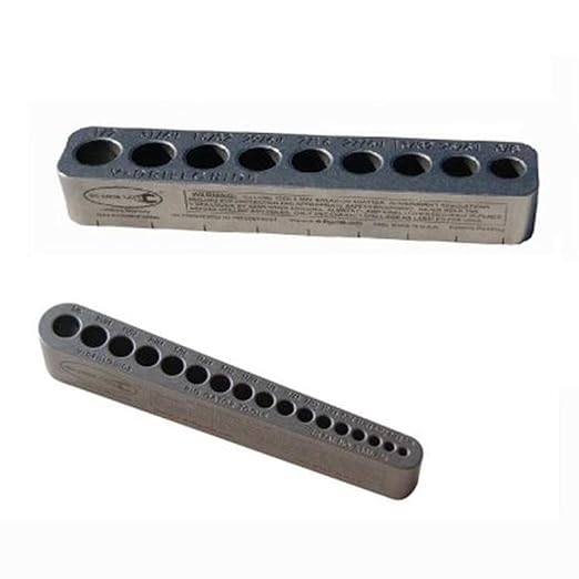 Big Gator Tools V-Drill Guide Standard Hole Sizes 1/8-1/2 Inches - 2 Pack