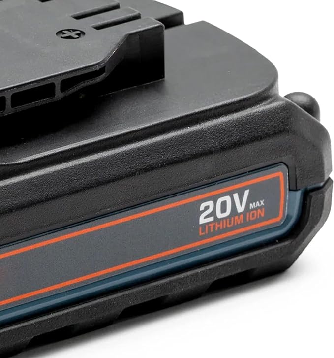 SENIX B25X2 20 Volt Max* 2.5 Ah Lithium-ion Battery for X2 Series Lawn and Garden and Cordless Power Tools, Fade-Free, Battery Indicator Lights