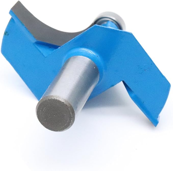 Round Over Edging Router Bit 1/2" Shank 1" Cutting Radius Bearing Guide Corner Rounding Router Bit