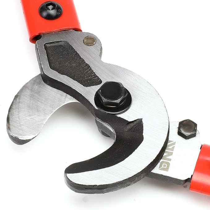 DNA Motoring TOOLS-00118 Cable Cutter - 23 in., Heavy Duty Wire Cutting Tool w/Smooth Mating Jaws, Rubber Handles