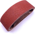 4 x 21 Sanding Belt, 80 Grit Aluminum Oxide Belt Sander Paper 4x21,12 Pack (4x21 Inch, 80 Grit)