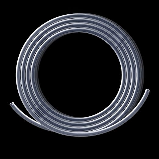 XHF 3/16" 3:1 Waterproof 20Ft Clear Heat Shrink Tubing Marine Grade Wire Cable Adhesive Lined Tube Insulation Seal Against Moisture Corrosion and Air Leakage