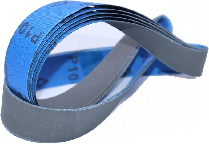 1x30 Sanding Belts for Knife Sharpening Kit, Silicon Carbide Belt Sander Belts 600 800 and 1000 Assorted Fine Grits,15-Pack
