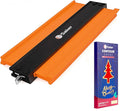 Saker Contour Gauge (10 Inch Christmas Packaging) Profile Tool- Adjustable Lock