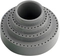 DZQ Rotating Bur Holder 116 Holes,Rotary Tool Holder 1/8" Diameter,Mandrel Drill Holder 360 Degree Rotating,for Drill Home and Garage Tool Accessories(Gray)