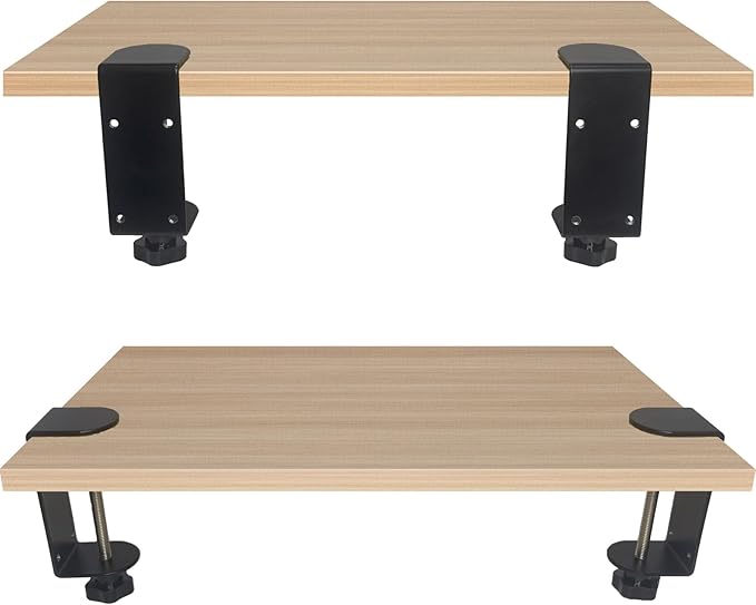 3 inch C-Clamp with Four Small Holes in the back, 6-Pack Adjustable Desk C Clamps for Range 0.35"~3.37", Versatile Clamp for Brake, Parts Assembly, Fastening, Welding, Woodwork, Metal Work
