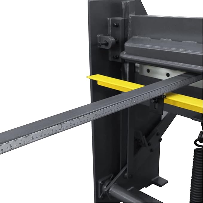 KAKA INDUSTRIAL Foot Stomp Shear 98-Inch Solid Construction High Precision Sheet Metal Foot Shear, 18 Gauge Mild Steel Capacity Q01-9818B