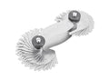 PEC Tools Screw Pitch Gage, 4-56in & 0.5-6mm, 28 Blades/2 Groups, Clearly Marked Scales, Suitable for Various Applications, Made in USA