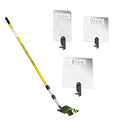 Inspection Mirror - Telescoping Heavy Duty, Lightweight & Durable, 6 ft - 18 ft Pole, 3 Size Acrylic Mirror